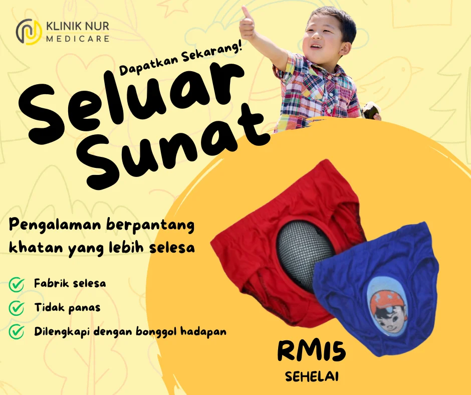 klinik nur medicare promo seluar sunat