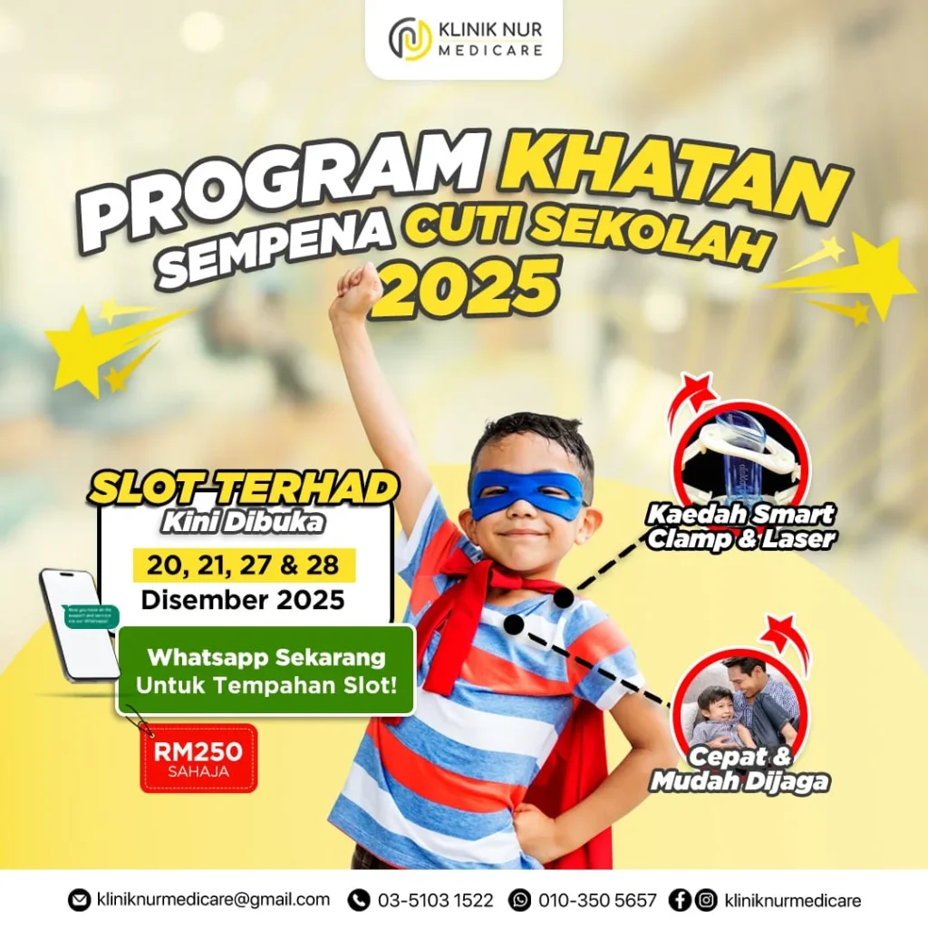 klinik nur medicare vaccine promo khatan