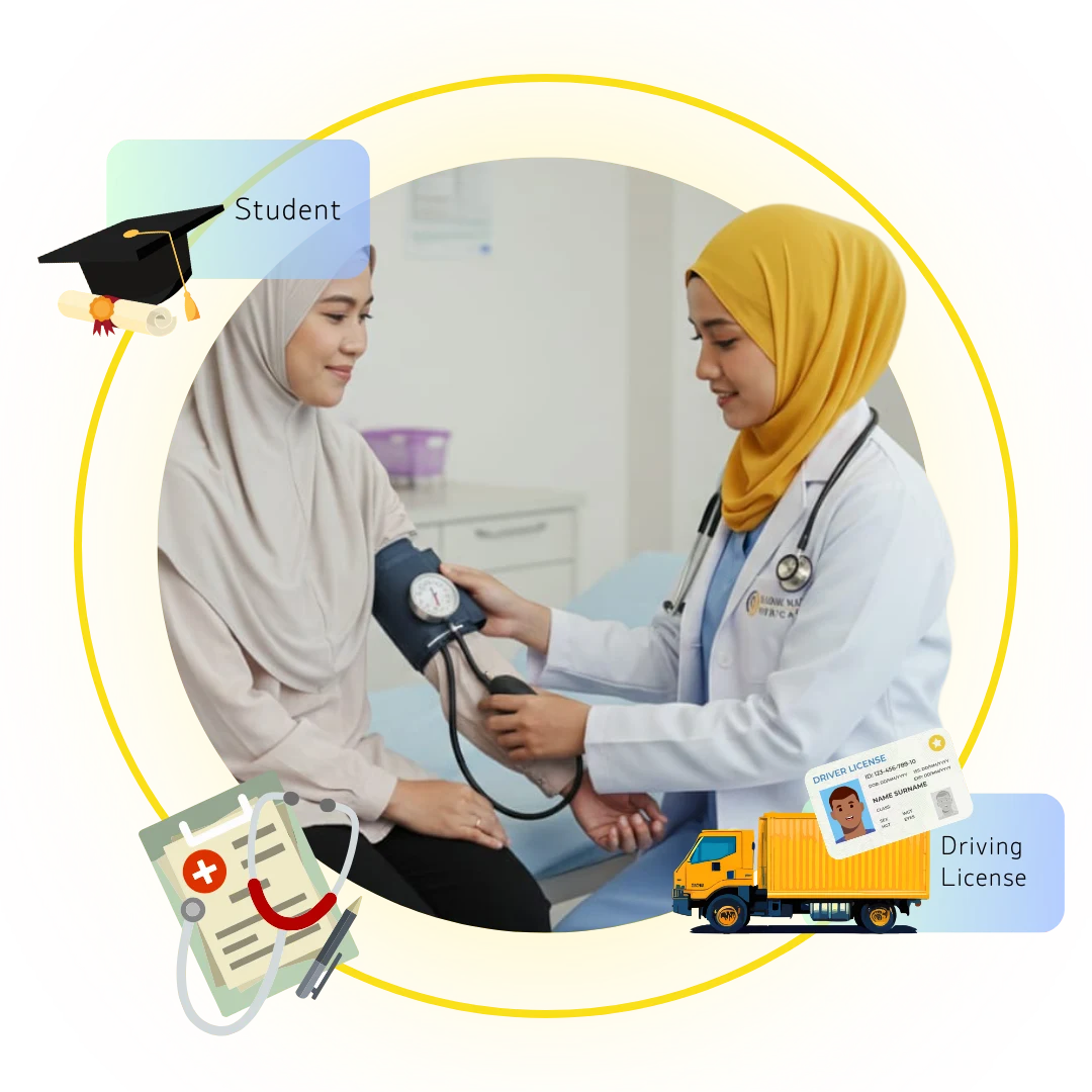 klinik nur medicare medical checkup