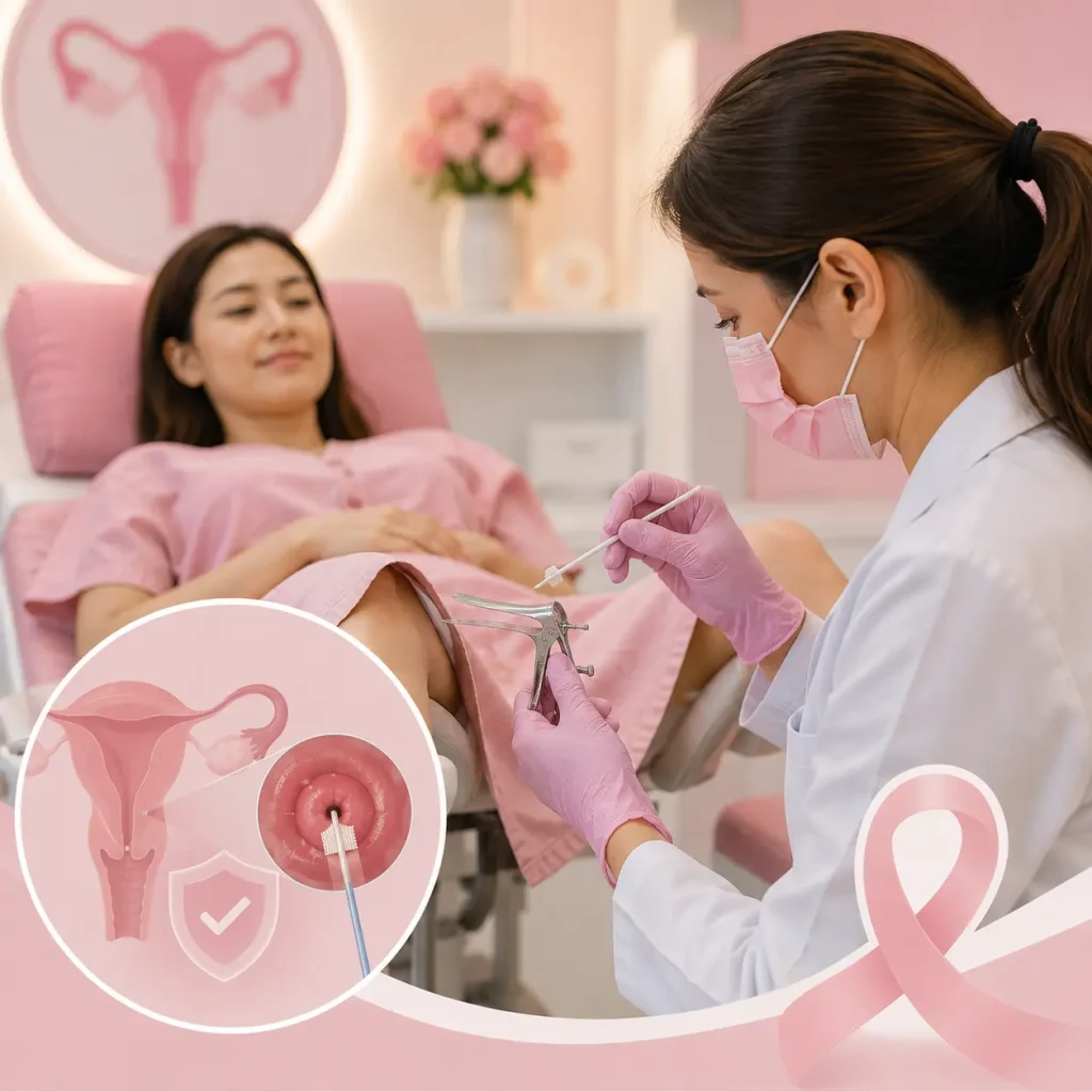 Pap smear untuk saringan serviks dan pencegahan kanser serviks di Klinik Nur Medicare Subang Jaya