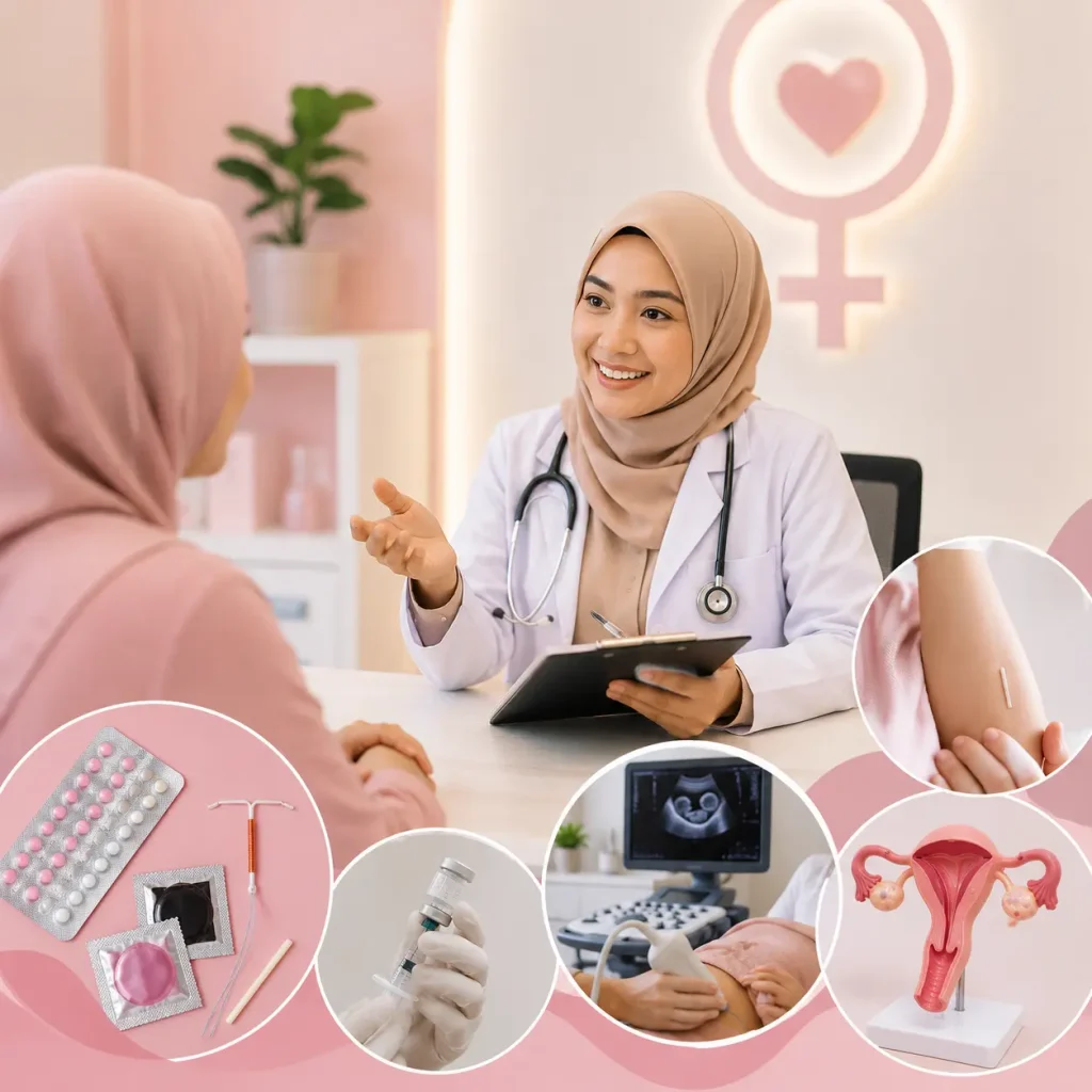 Konsultasi kesihatan wanita bersama doktor wanita di Klinik Nur Medicare Pinggiran USJ Subang Jaya